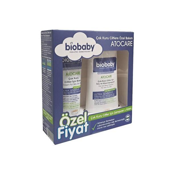 Biobaby Organic Baby Skincare Set - Natural & Chemical-Free for Dry & Sensitive Skin - Baby Care