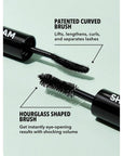 Sheglam All-In-One Waterproof Mascara for Volume & Length