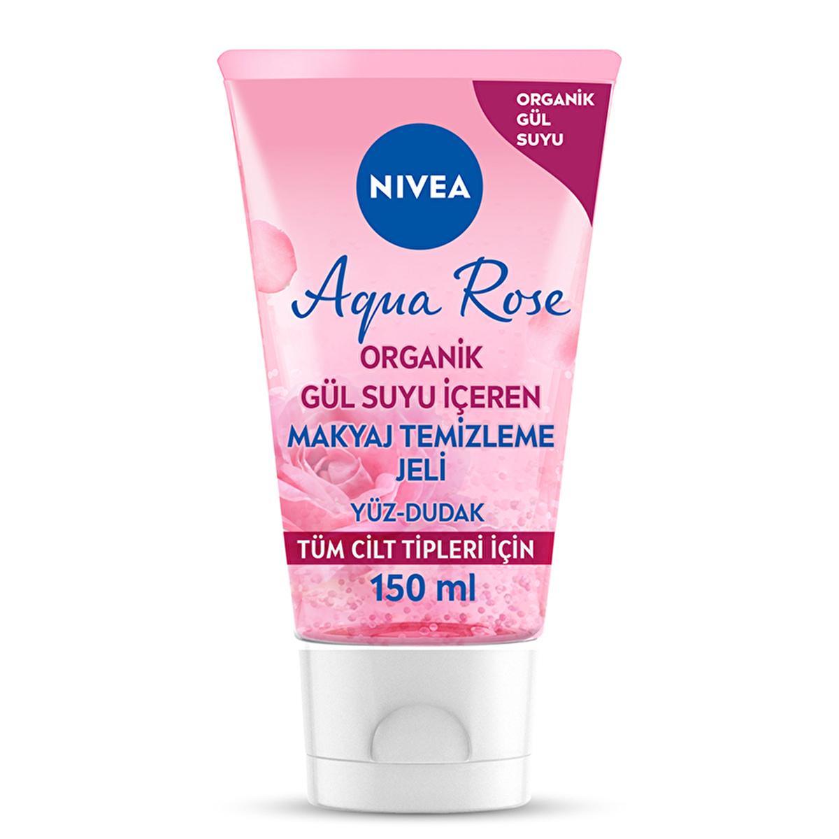 nivea aqua rose cleansing gel 150ml, nivea cleansing gel with organic rose water Nivea Aqua Rose Cleansing Gel with Organic Rose Water - Moisturizing & Invigorating for All Skin Types | 150ml Nivea Aqua Rose Cleansing Gel with Organic Rose Water - 150ml nivea, cleansing-gel, organic-rose-water, moisturizing, makeup-remover, skincare, all-skin-types, face-cleanser, ai-generated, aqua-rose