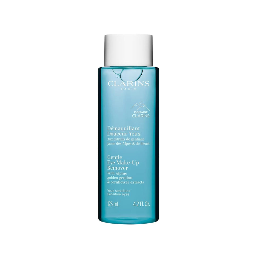 Clarins Gentle Eye Makeup Remover: Effectively Removes Makeup, Soothes Sensitive Eyes - 125ml Non-Irritating Formula Clarins Gentle Eye Makeup Remover - Sensitive Skin Formula Clarins eye makeup remover, gentle eye makeup remover, makeup remover for sensitive eyes, eye makeup cleanser, 125 ml eye makeup remover, non-irritating eye makeup remover, best eye makeup remover, eye makeup removal, sensitive skin, non-irritating, gentle cleanser, makeup cleanser, facial cleanser, skincare, beauty, cosmetics, eye ca