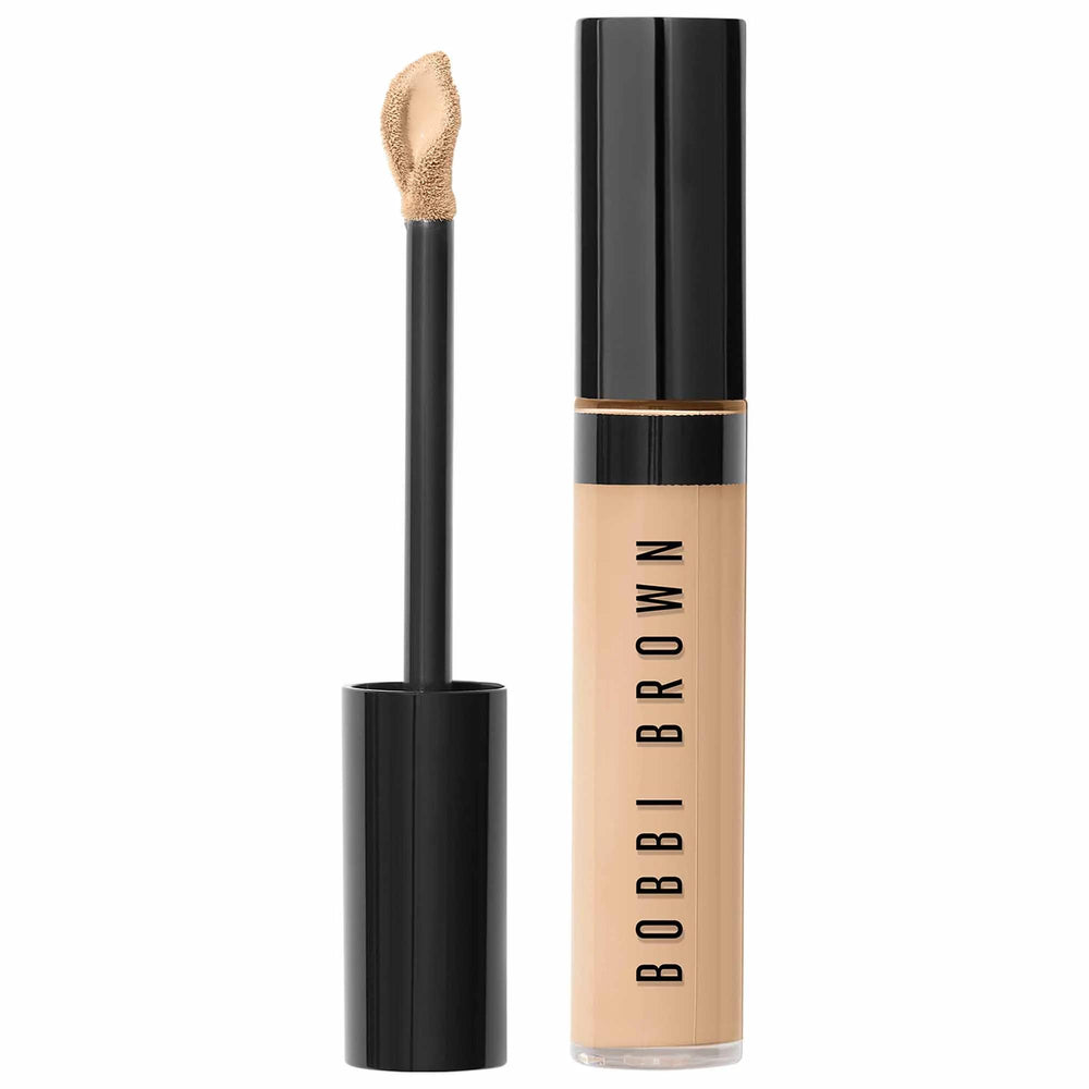 Skin Full Coverage Longwear Concealer - Paraben-Free, 16-Hour Wear - Brightens & Corrects Longwear Concealer - 16 Hour Full Coverage | Skin longwear concealer, full coverage concealer, creamy concealer, paraben-free makeup, sulfate-free cosmetics, hyaluronic acid concealer, long-lasting makeup, concealer for dark circles, blemish concealer, sensitive skin makeup, natural finish concealer, liquid concealer, chemical-free cosmetics, flawless skin makeup, everyday makeup essentials