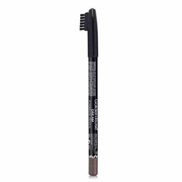 Golden Rose Dream Eyebrow Pencil 302 - Natural Eyebrow Enhancement with Precise Shaping Brush - Eyebrow Pencil