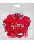 Eklips Strawberry Soap Infused Bath Sponge for Smooth Skin