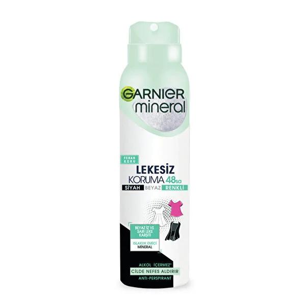 Garnier Antiperspirant Deodorant Spray - 48 Hour Protection, Stain-Free, Natural Mineral Formula Garnier Antiperspirant Deodorant Spray - 48 Hour Protection antiperspirant deodorant spray, long-lasting deodorant, stain-free deodorant, natural mineral deodorant, alcohol-free antiperspirant, Garnier, personal care, hygiene products, men's grooming, women's grooming, 48-hour protection, dermatologically tested, sensitive skin, natural ingredients, moisture-absorbing minerals