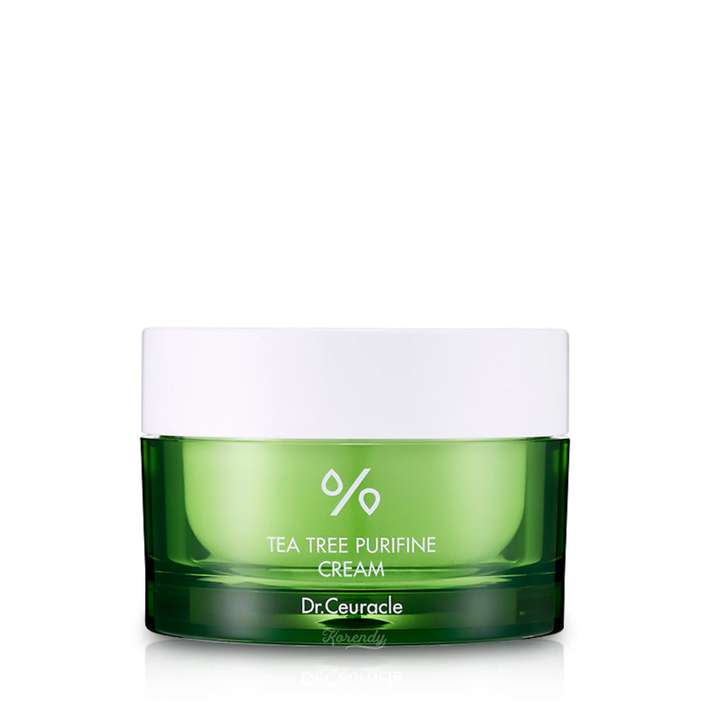 Dr.Ceuracle Tea Tree Purifine 80 Cream Pore Refining Moisturizer 50g