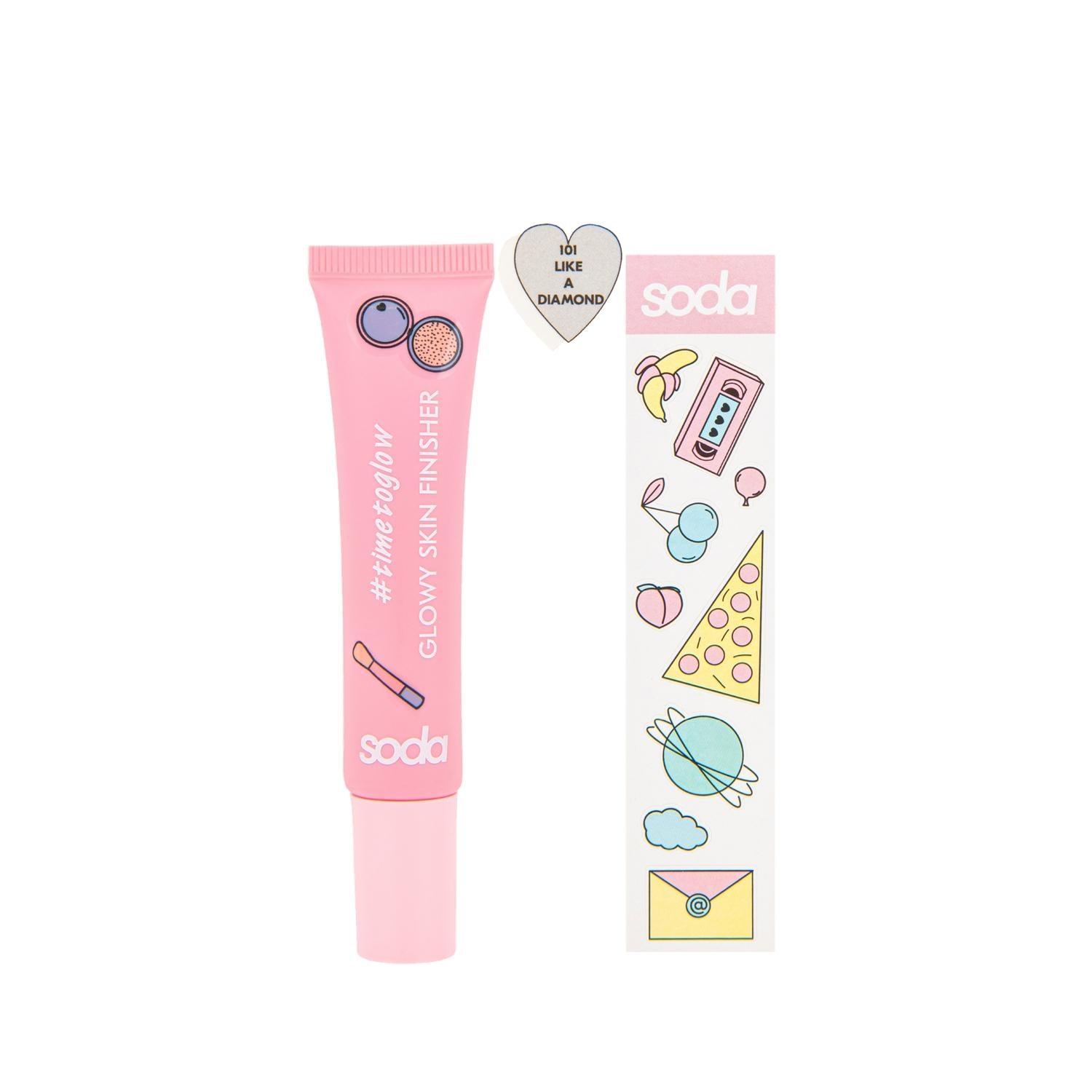 Soda Makeup Base Glowy Skin Finisher 15ml - Radiant Complexion, Smooth Finish Soda Glowy Skin Finisher 15ml Makeup Base Makeup Base, Glowing Skin Finish, Soda Brand Makeup, Cosmetic Product 15ml, Skin Finisher, Radiant Complexion, Smooth Finish, Beauty Products, Skincare, Makeup Essentials, Travel Size Cosmetics, Everyday Makeup, Special Occasion Makeup