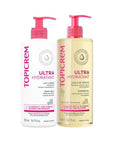 Topicrem Ultra-Hydrating Body Milk & Shower Oil Set 500ml