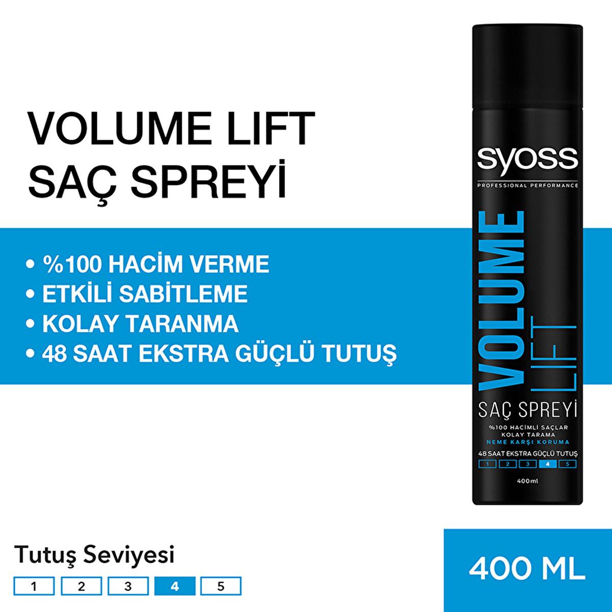 Syoss Volume Lift Hair Spray: Achieve 48H Lasting Volume & Thicker Hair - Hair Strengthening Spray Syoss Volume Lift: 48H Volume & Strong Hold Hair Spray Syoss Volume Lift Hair Spray, hair volume spray, long lasting hair hold, hair strengthening spray, 48 hour hair volume, saç spreyi, volume hair products, thickening hair spray, hair spray, volume spray, hair hold, hair strengthening, hair styling, styling product, volume lift, strong hold, long-lasting hold, hair care, beauty product, hair volume, hair thi