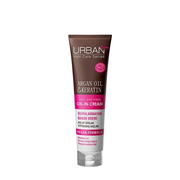 URBAN Care Leave-in Hair Care Cream with Argan Oil & Keratin - Nourishes & Strengthens Fragile Hair, 5.07 fl oz - image 2