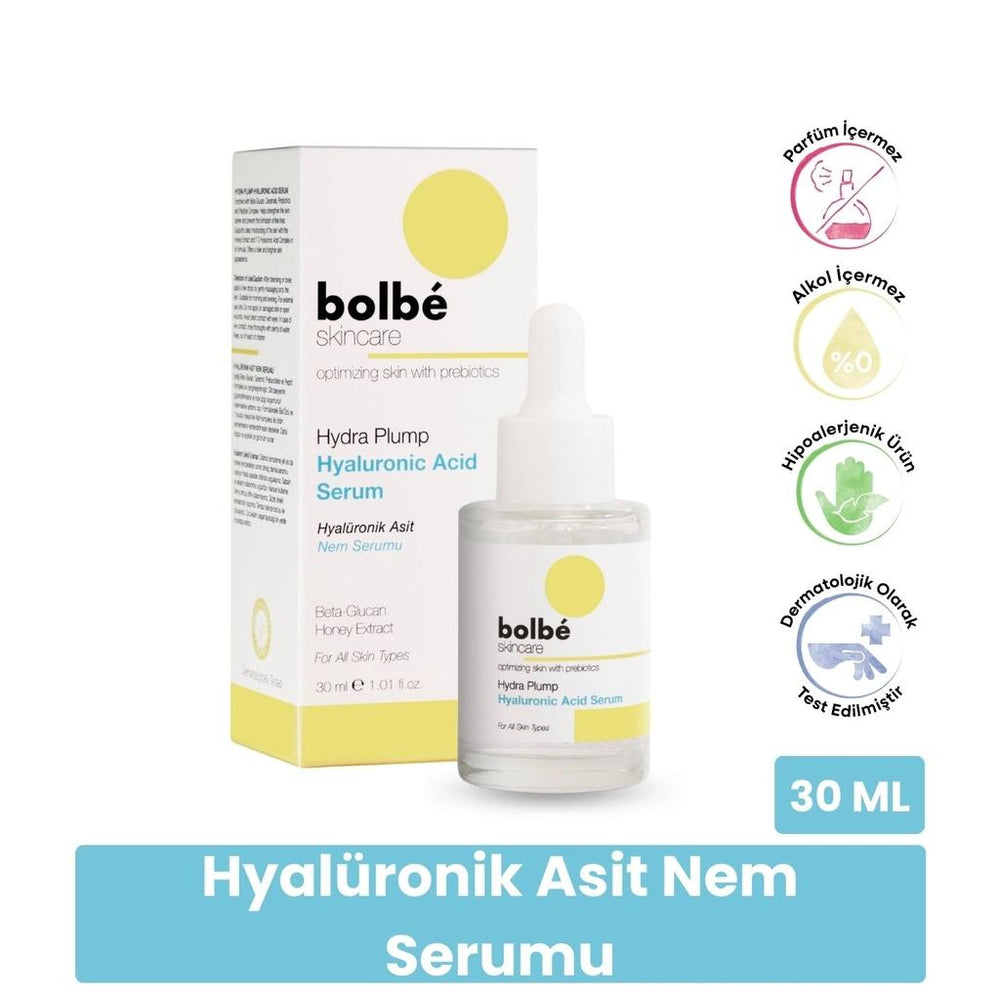 Bolbe Peptide & Hyaluronic Acid Plumping Face Serum 30ml