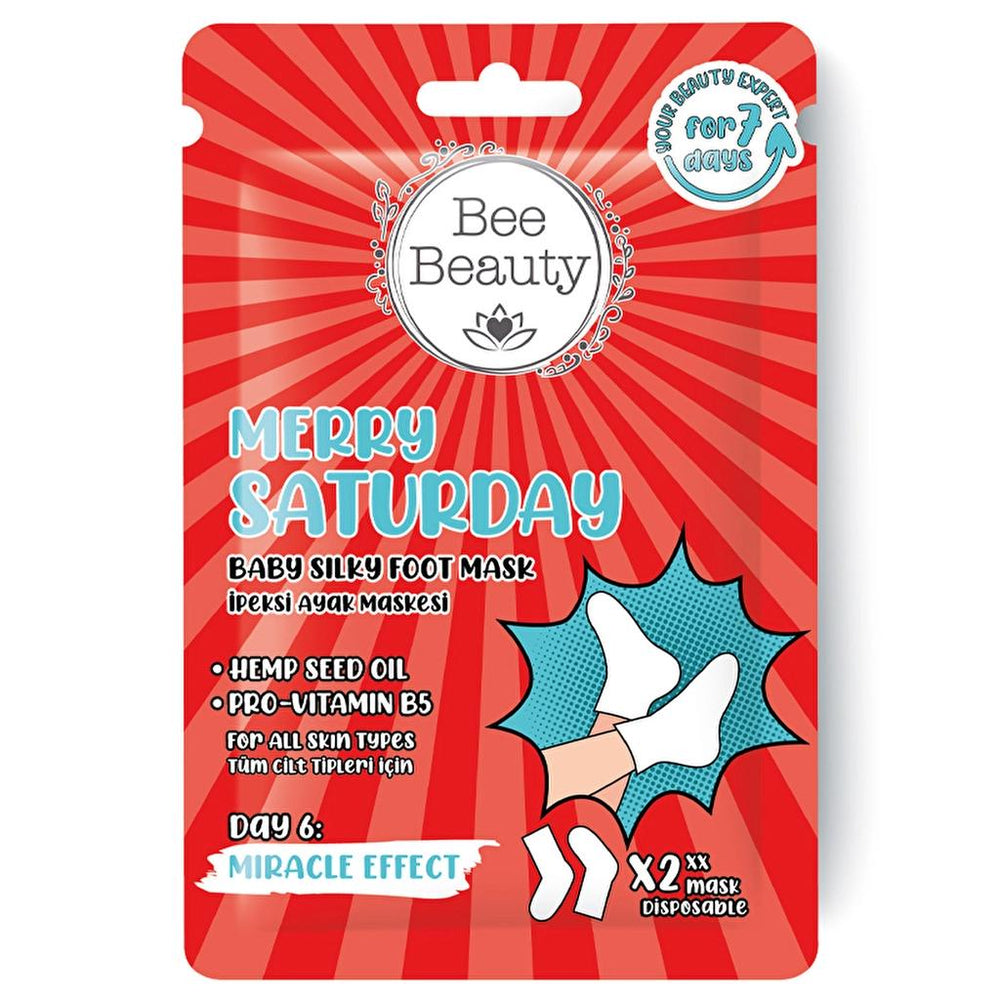 Bee Beauty Weekly Care Mask Set for Glowing Skin 7-Pack