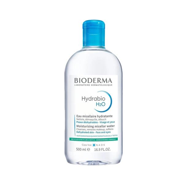 Bioderma Hydrabio H2O: Hydrating Micellar Water Cleanser for Dry, Sensitive Skin | Gentle Makeup Remover, Fragrance-Free &amp; Non-Comedogenic, 500ml Bioderma Hydrabio H2O: Dry Skin Micellar Water | Gentle Cleanser Bioderma Hydrabio H2O, Micellar water cleanser, Dry skin cleanser, Hypoallergenic makeup remover, Fragrance-free cleanser, Non-comedogenic cleanser, Hydrating micellar water, Makeup remover for dry skin, Sensitive skin cleanser, micellar water, dry skin, hypoallergenic, makeup remover, fragrance free