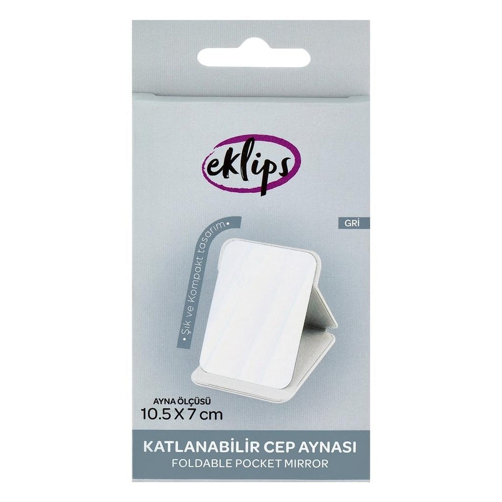 Eklips Foldable Pocket Mirror for On-the-Go Touchups 1 pc