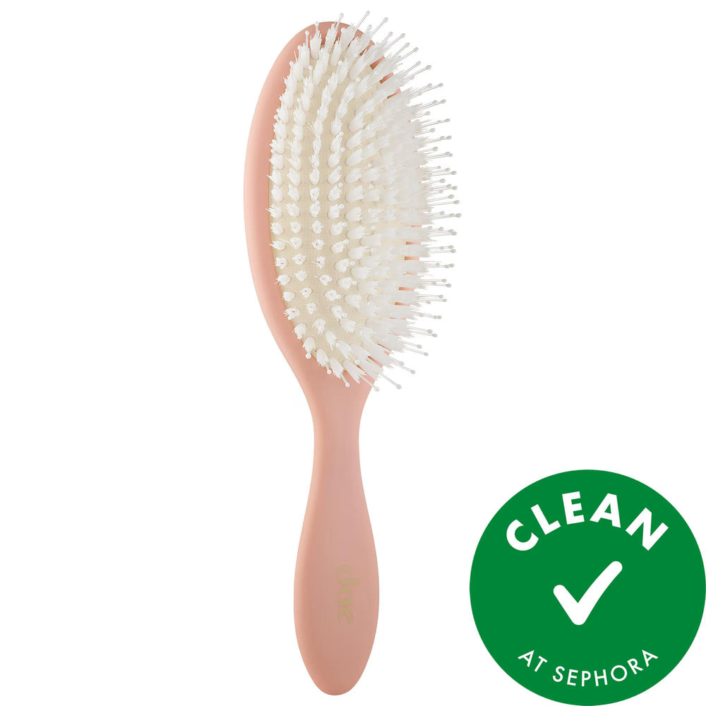 Vegan Detangle + Style Brush: Cruelty-Free Hair Brush for Detangling, Smoothing, Styles All Hair Types - Stimulates Scalp & Promotes Growth Vegan Detangling & Styling Brush - Cruelty-Free Hair Care vegan hair brush, detangling brush, styling brush, wet hair brush, cruelty-free hair brush, vegan detangling brush, scalp stimulating brush, hair brush for frizzy hair, boar bristle brush vegan, vegan hair styling products, hair brush, vegan, detangling, styling, wet hair, cruelty-free, scalp stimulating, frizzy 