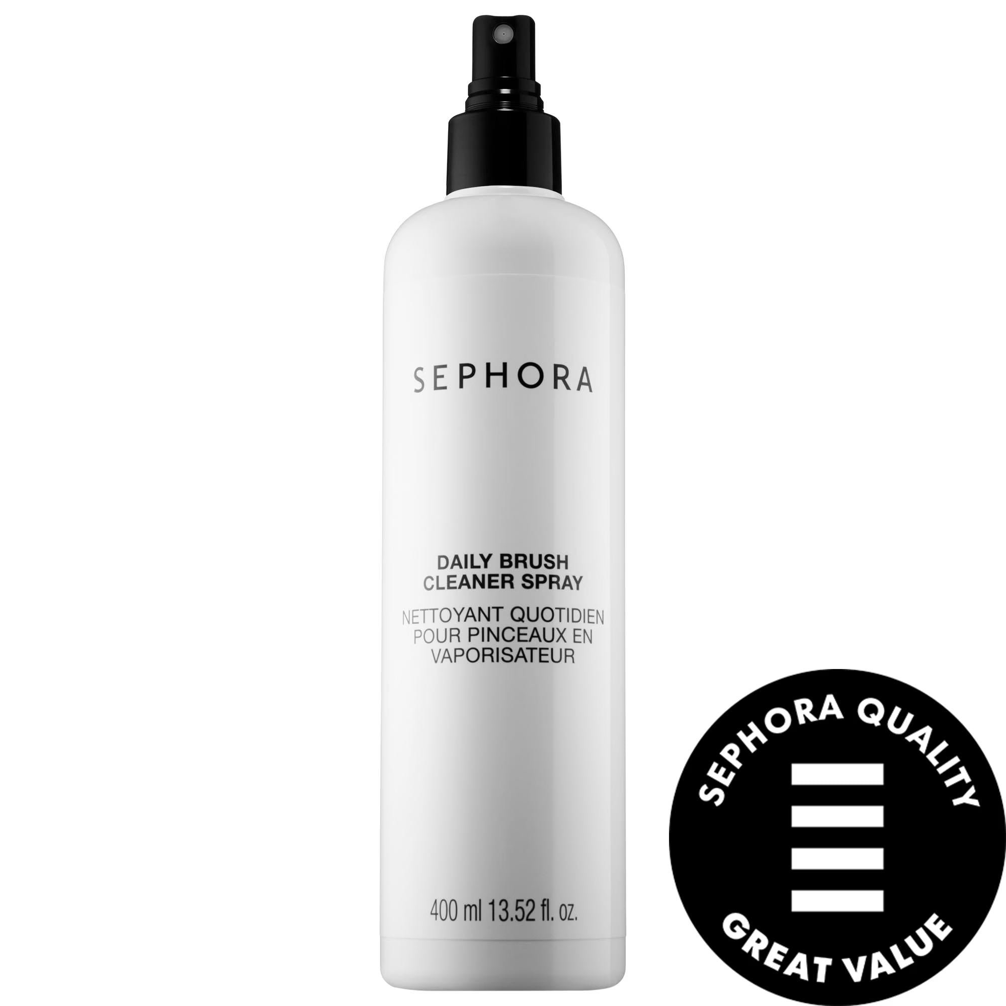 Daily Brush Cleaner by Daily Beauty - Alcohol-Free Brush Cleaning Spray for Sensitive Skin, Vegan &amp; Cruelty-Free Daily Brush Cleaner Spray - Vegan, Cruelty-Free &amp; Alcohol-Free brush cleaner spray, makeup brush care, daily brush cleaning, vegan beauty products, cruelty-free cosmetics, alcohol-free cleansing spray, sensitive skin friendly, eco-friendly beauty, recyclable packaging, beauty hygiene, makeup tools care