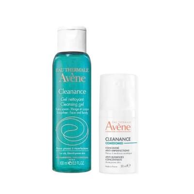 Avene Skincare Set for Acne-Prone & Oily Skin - Non-Comedogenic & Hypoallergenic - Dermatologist-Tested - Acne Treatment
