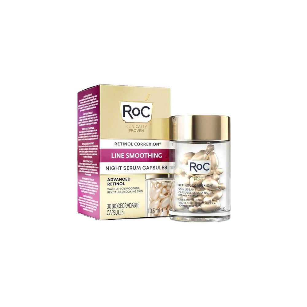 RoC Retinol Correxion Line Smoothing Night Serum Capsules 30 Count