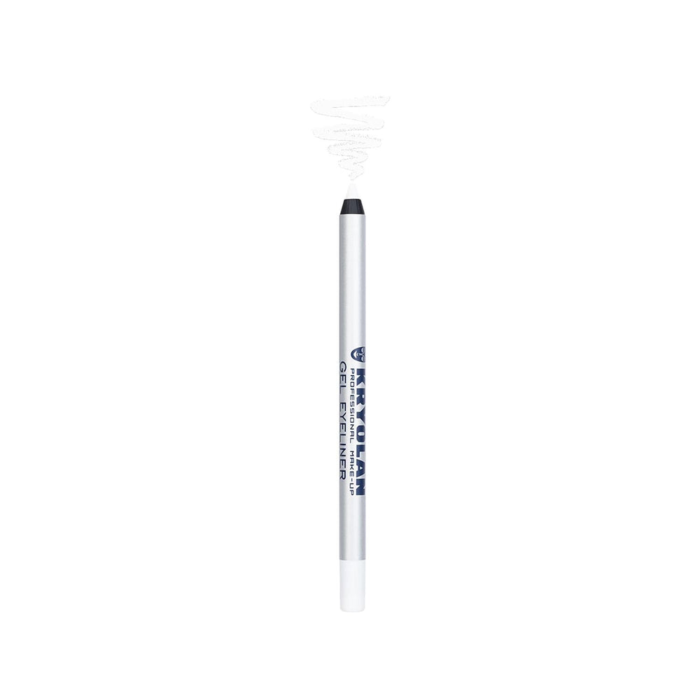 Kryolan Gel Eyeliner White Long-Wear Precision Eye Definer