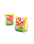 Intex Fish Print Inflatable Arm Floats - Kids Swim Aids for Children, Toddlers - Safe & Fun Swim Training Equipment Intex Kids Arm Floats: Safe Swim Aids - Ages 3-6 inflatable arm floats, kids arm floats, swim aids for children, childrens swimming equipment, fish print arm floats, arm floats for toddlers, intex arm floats, swim training arm floats, arm floats, kids swim aids, childrens inflatable, swimming equipment, toddler swim, vinyl arm floats, pool toys, beach toys, swim lessons, swim training, buoyanc