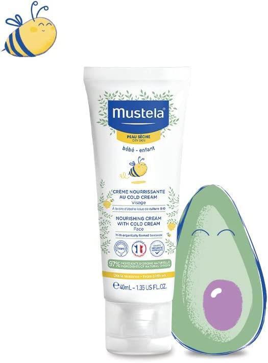 Mustela Nourishing Body Lotion for Newborns - Cold Cream, 96% Natural Ingredients, Dermatologically Tested - 6.76 - view 2