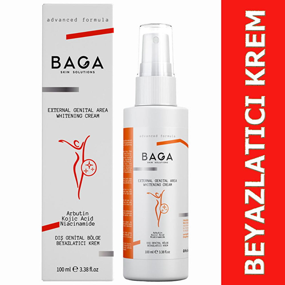 Baga Genital Whitening Lotion - Even Skin Tone & Moisturizing, 3.38 fl oz - Intimate Care