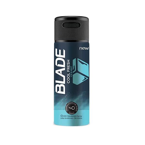 Blade Deo Cool Fresh Paraben-Free Deodorant - Natural, Aluminum-Free, Stain-Free, 5.07 fl oz Blade Deo Cool Fresh - Natural Deodorant 5.07 fl oz paraben-free deodorant, aluminum-free deodorant, natural deodorant, stain-free deodorant, cool fresh scent deodorant, personal hygiene, natural personal care, health-conscious, gentle deodorant, refreshing deodorant, confidence booster, daily hygiene, post-workout freshness