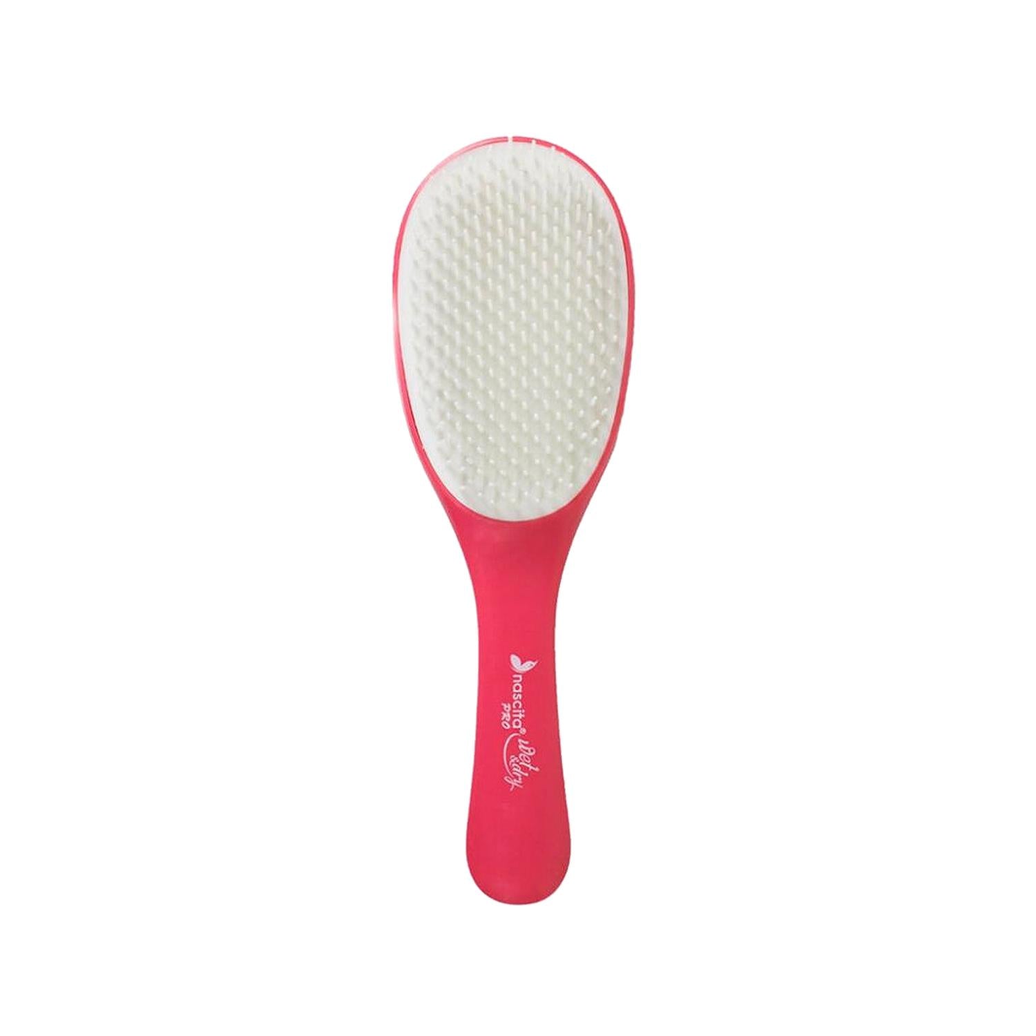 Nascita Pro 3D Hair Brush Pink - Detangling & Styling Tool for Curly Hair Nascita Pro 3D Hair Brush Pink - Gentle Detangling 3D hair brush, Nascita Pro hair brush, Pink hair brush, Detangling hair brush, Hair care tools, Curly hair solutions, Hair styling tools, Gentle detangling, Reduced hair breakage, Hair care essentials