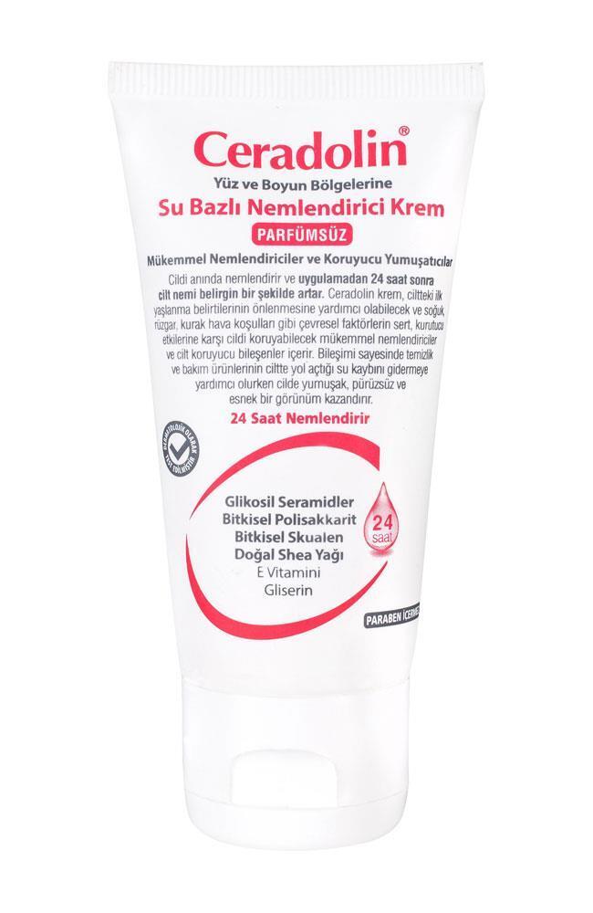 ceradolin unscented moisturizing cream 50ml, bottle of ceradolin moisturizer Ceradolin Unscented Moisturizing Cream - 50ml Ceradolin Unscented Moisturizing Cream 50ml ceradolin, moisturizing-cream, unscented, dry-skin, sensitive-skin, skin-care, children-skin-care, parents, ai-generated, hydration