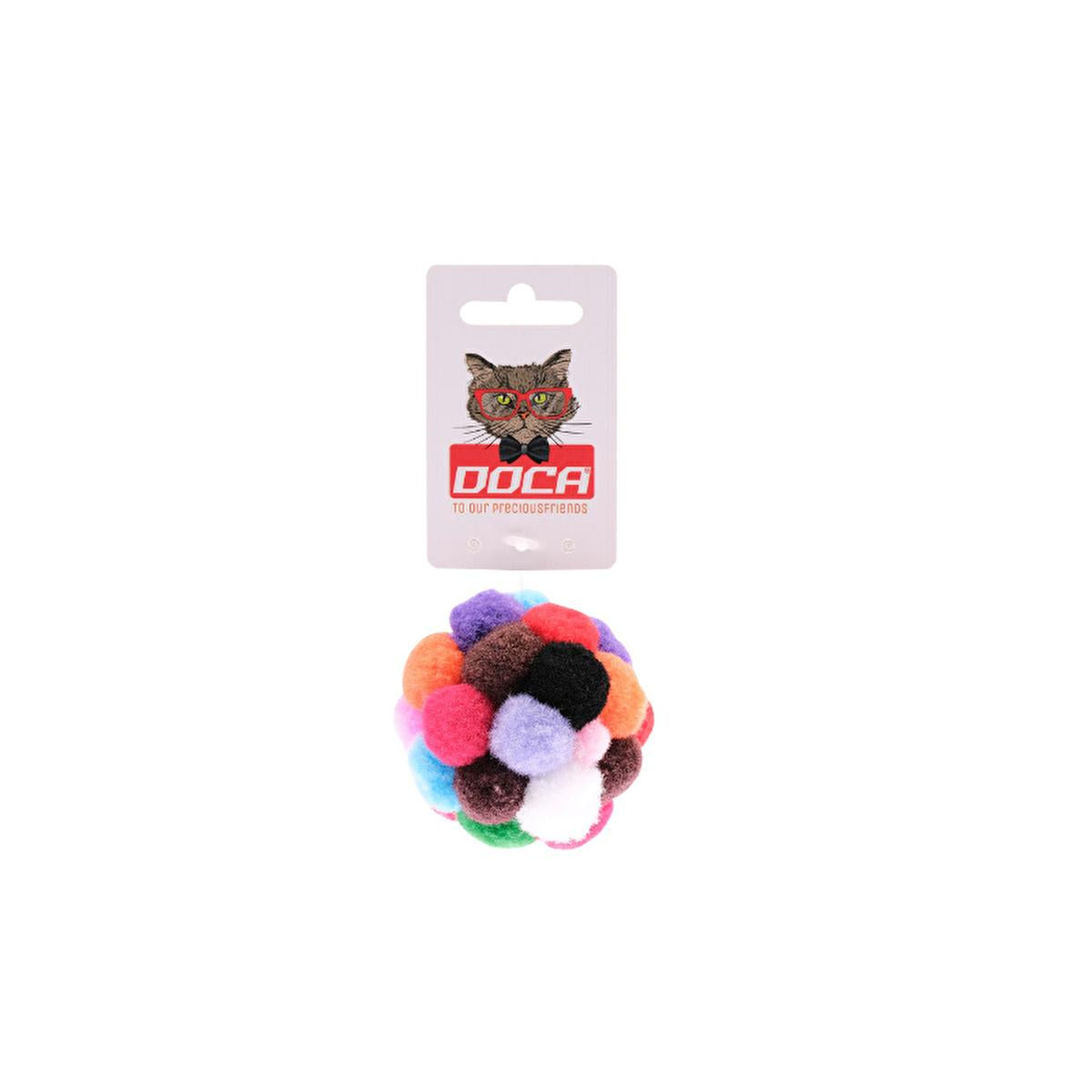 Doca Pom Pom Rattle Cat Toy - Interactive Ball for Kittens & Adult Cats, Safe & Engaging Play Doca Pom Pom Cat Toy - Rattle Ball for Playful Cats cat toy, pom pom cat toy, rattle cat toy, interactive cat toy, kitten toy, cat ball toy, cat play toy, toy for cats, cat toys, pom pom toy, rattle toy, interactive toy, kitten toys, cat ball, cat play, toy cat, toys for cats, feline toy, cat enrichment, pet toy, pet toys, cat exercise toy, cat mental stimulation, safe cat toy, colorful cat toy, small cat toy, gift