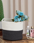 Coco Clementine Handwoven Jute Basket - Eco-Friendly, Multi-Purpose Storage Solution for Home Decor - view 7