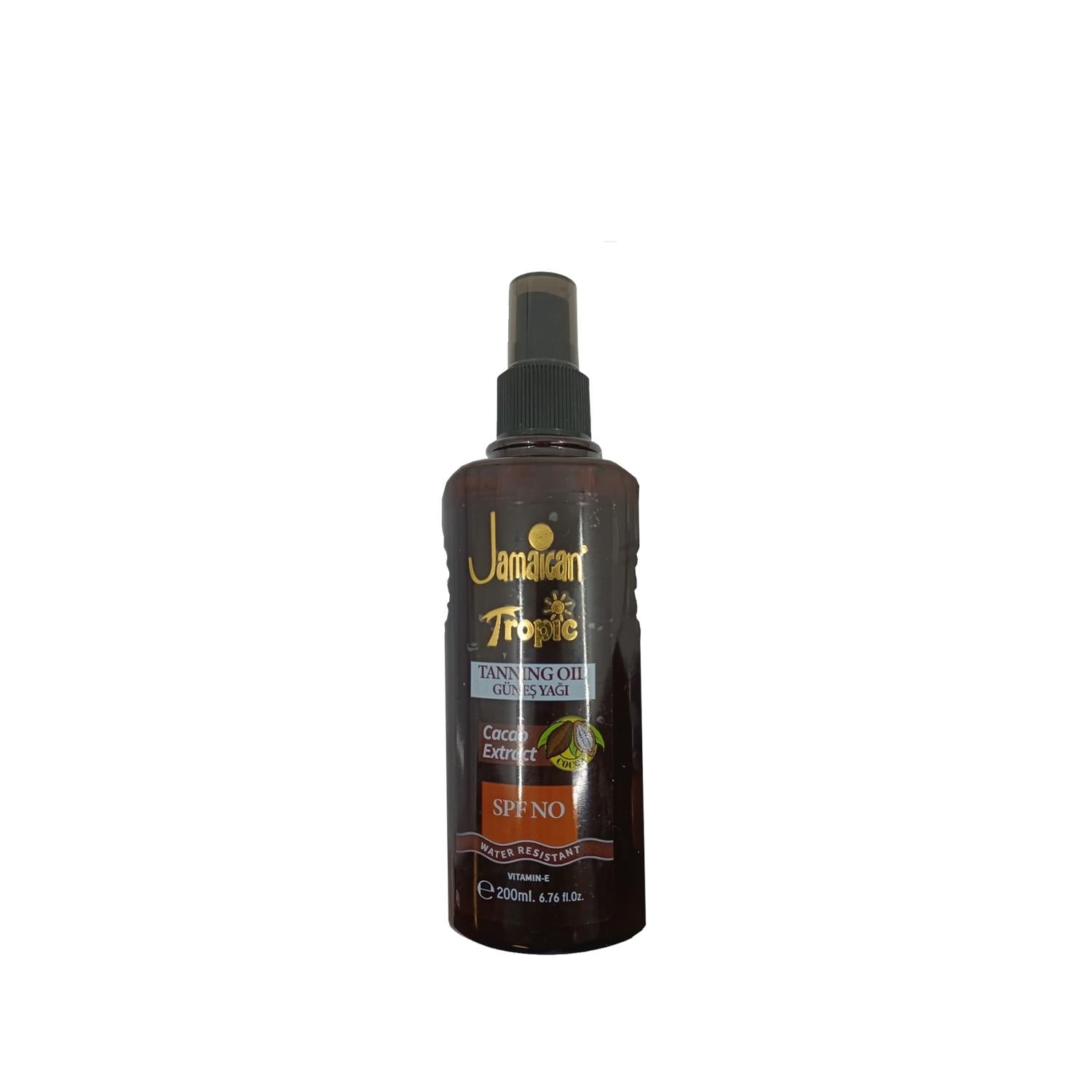 Jamaican Tropic Sunscreen Oil with SPF & Kakao - 200ml, Tropical Scented Protection Jamaican Tropic Sunscreen Oil SPF 200ml - Tropical Scented Jamaican Tropic Sunscreen Oil, Cocoa Sunscreen SPF, Tropical Scented Sunscreen, SPF Sunscreen Oil 200ml, Kakao Sunscreen, Sunscreen for Outdoor Activities, Moisturizing Sunscreen, Tropical Scented Skincare, Sun Protection Products, Beach Essentials, Hiking Gear, Skincare with SPF