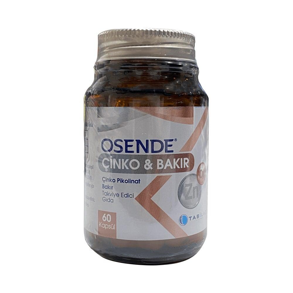 Osende Zinc Copper Dietary Supplement - 60 Capsules for Immune System Support Osende Zinc Copper Supplement - Immune System Support Zinc supplement, Copper supplement, Dietary minerals, Immune system support, Health supplements, Mineral supplements, Dietary Supplement, Zinc, Copper, Health and Wellness, Supplement for adults, Immune health