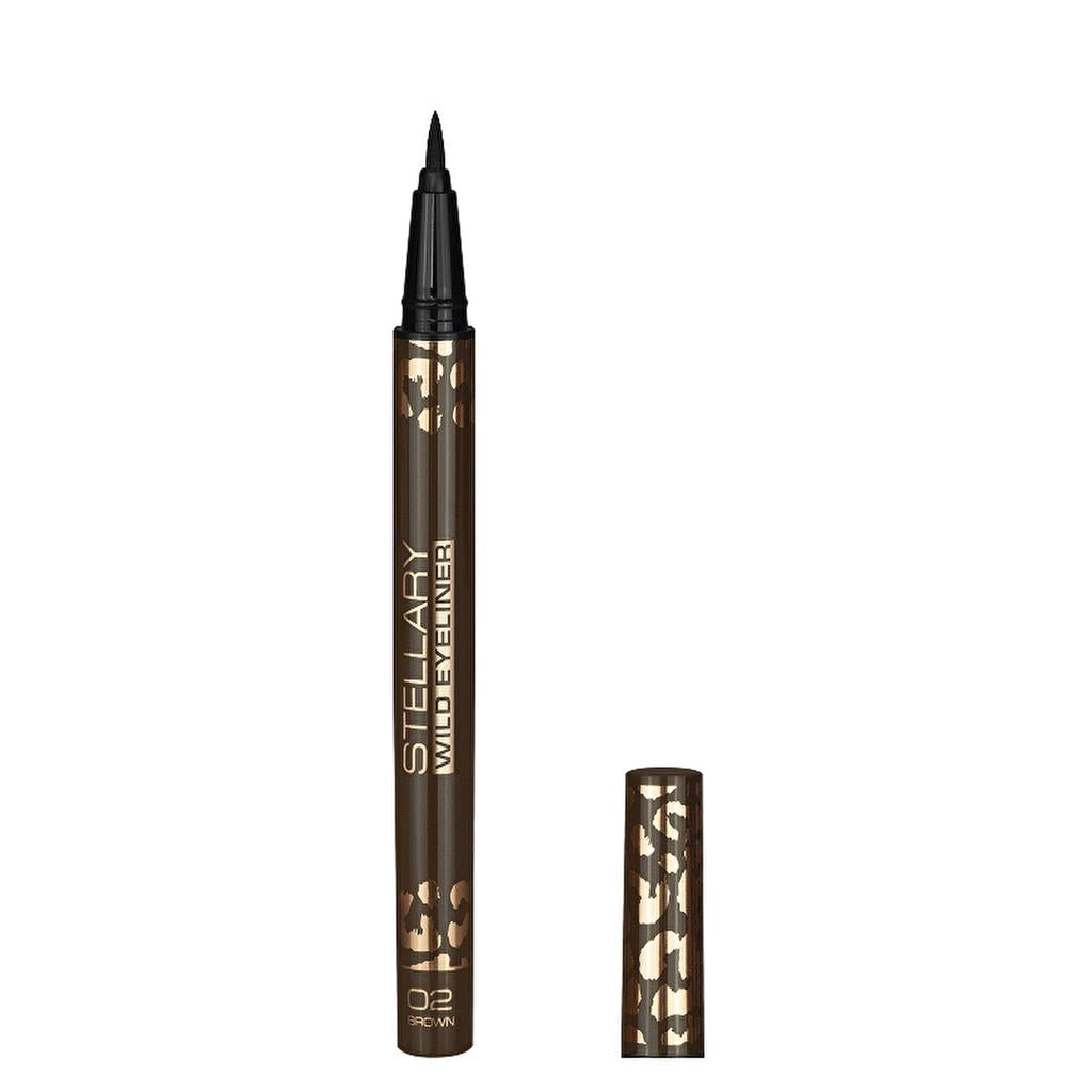 Stellary Wild Eyeliner 02 Brown - Bold Definition 1ml