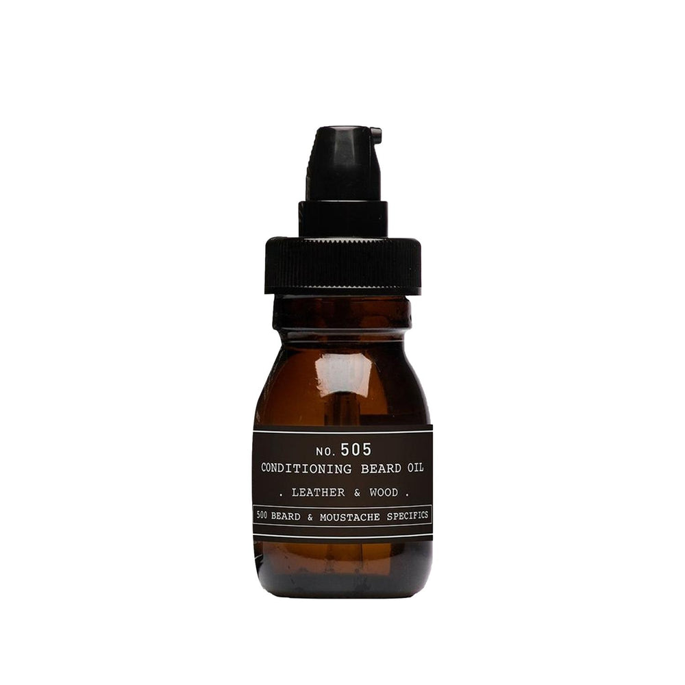 Depot No. 505 Conditioning Beard Oil Leather & Wood 30 ml