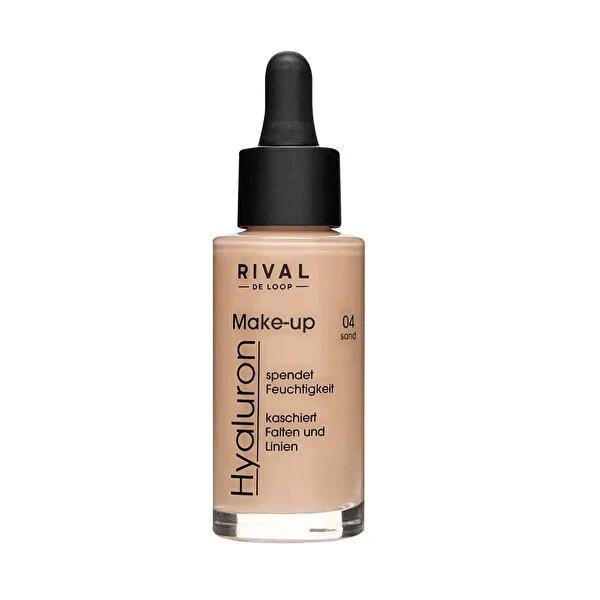 Rival de Loop Hyaluron Hyaluronic Acid Foundation - Hydrating Makeup for Dry Skin - 30ml Hyaluronic Acid Foundation for Dry Skin - Rival de Loop Hyaluronic Acid Foundation, Moisturizing Makeup, Hydrating Foundation, Natural Look Makeup, Foundation for Dry Skin, Dry Skin Solutions, Sensitive Skin Makeup, Long-Lasting Hydration, Skin Elasticity, Cosmetic Skincare, Makeup for Dry Skin, Moisturizing Foundation, Healthy Glow Makeup