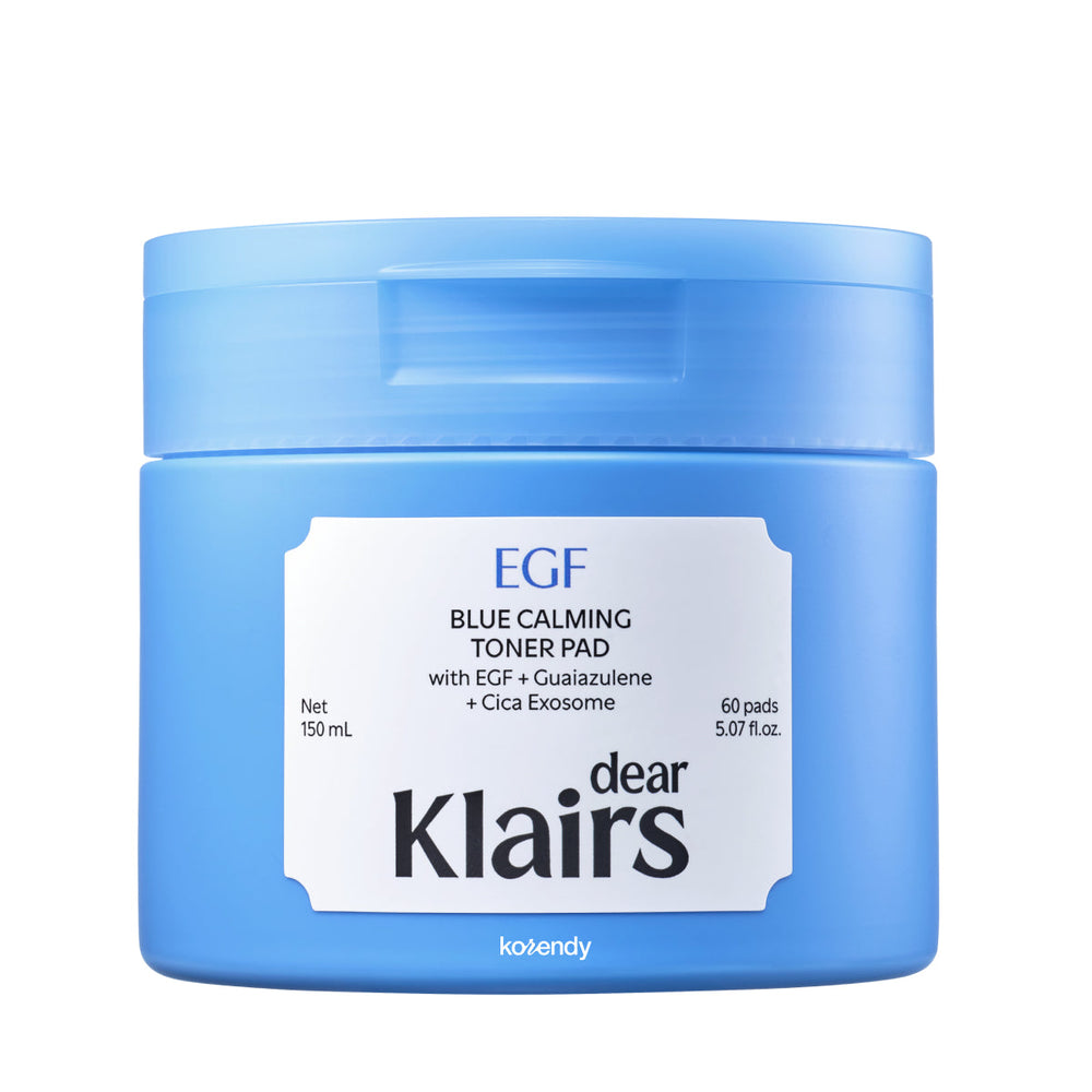 Klairs EGF Blue Calming Toner Pad Cooling & Soothing 150ml