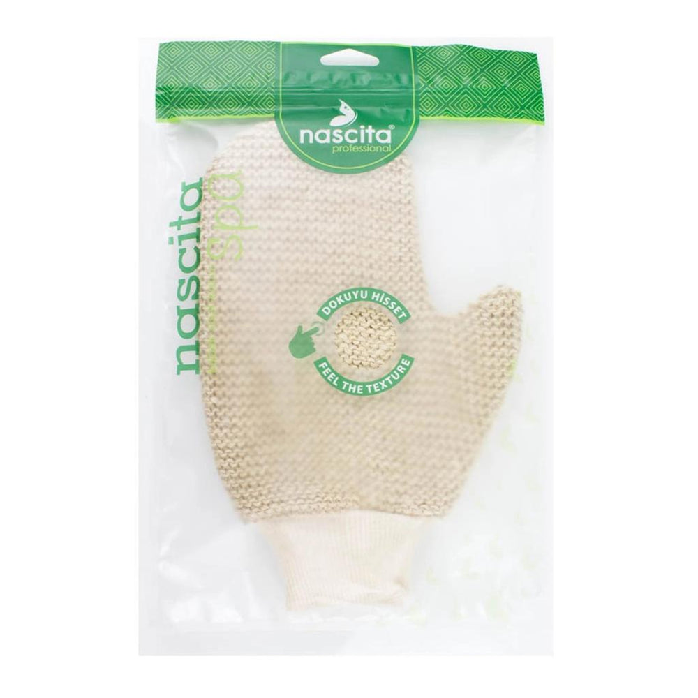 Nascita Sisal Exfoliating Bath Glove with Elastic Band - 1 Count