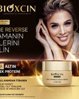 Bioxcin Anti-Aging Face Cream with Gold Particles - Luxurious Hydrating Cream for Fine Lines & Wrinkles, 1.69 fl oz Bioxcin Anti-Aging Face Cream with Gold - Hydrate & Smooth Fine Lines anti-aging face cream, luxury skincare, hydrating face cream, anti-wrinkle cream, gold face cream, skincare, cosmetics, beauty products, fine lines, wrinkles, dry skin, sensitive skin, luxurious skincare, face moisturizer, skincare routine