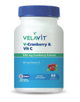 Velavit V-Cranberry & Vitamin C Daily Supplement 30 Capsules