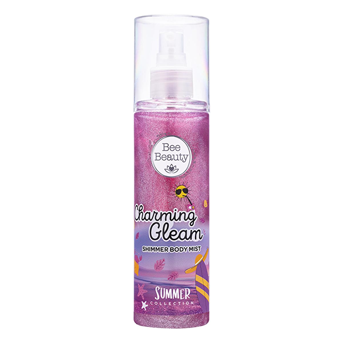 Bee Beauty Charming Gleam Body Spray 200ml - Fragrant & Shimmering Effect Bee Beauty Charming Gleam Body Spray - Fragrant & Shimmering Body Spray, Fragrant Body Spray, Shimmering Body Spray, Bee Beauty Body Spray, Charming Gleam Body Spray, Perfume, Cosmetic, Fragrance, Skincare, Beauty Products, Gift for Her, Personal Care, Elegant Fragrance, Glamorous Body Spray