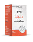 Ocean Nutrition Quercetin Supplement - 100mg Quercetin per Capsule, Vegan & Vegetarian Friendly Dietary Supplement Quercetin Supplement - 100mg Vegan Capsules | Ocean Nutrition quercetin supplement, dietary supplement, vegan supplement, vegetarian supplement, Phytosome quercetin, natural flavonoid supplement, health and wellness, antioxidant supplement, plant-based supplement