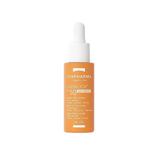 Isis Pharma Uveblock Triple Action SPF50+ Sun Serum 28 ml