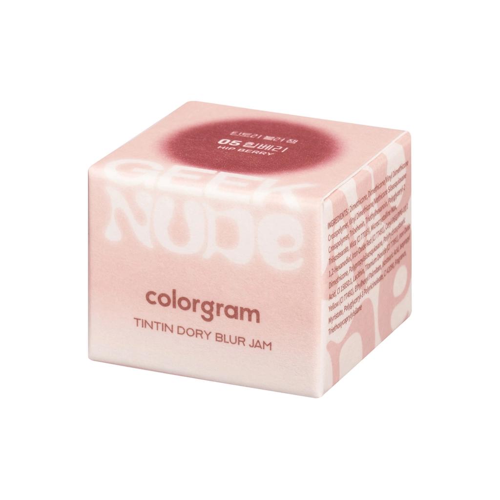 Colorgram Tintin Dory Blur Jam 05 Hip Berry Lip &amp; Cheek 3.5g