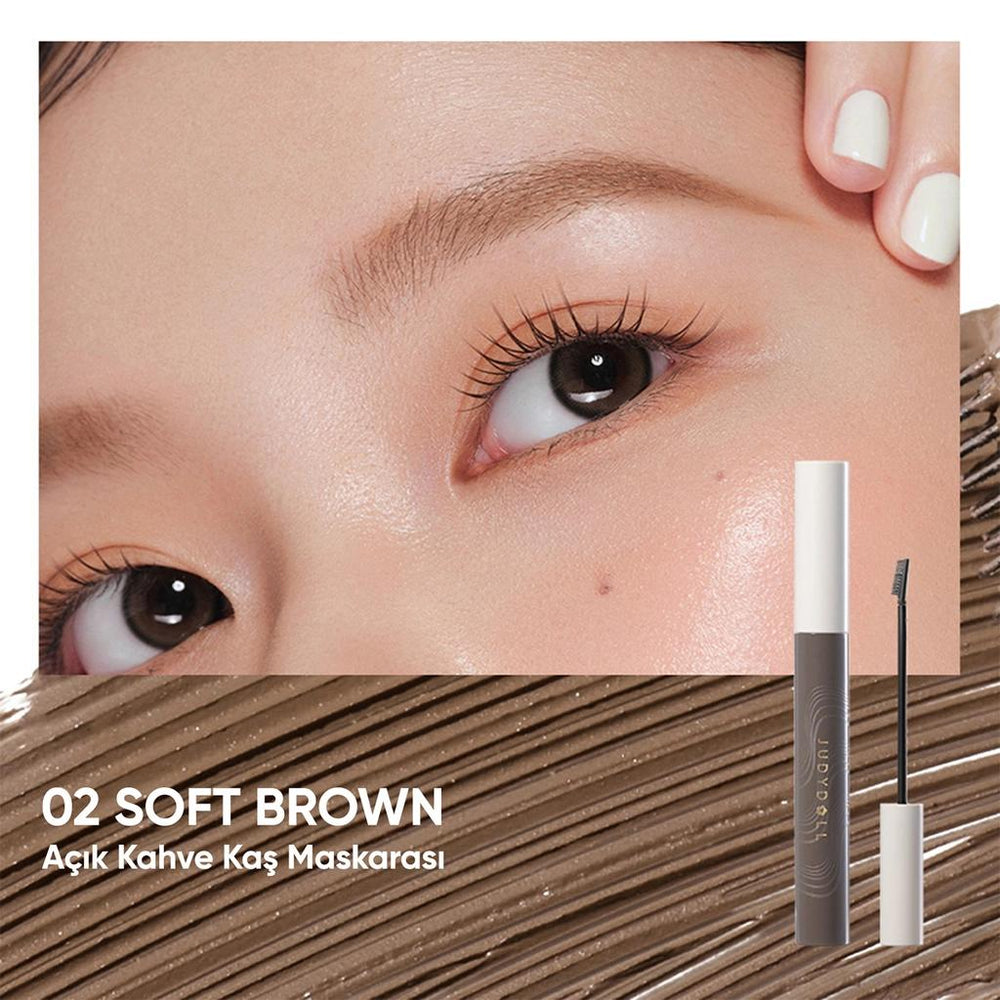Judydoll Precision & Longwear Mascara 02 Soft Brown