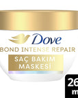 Dove Bond Intense Repair Hair Mask: Peptide Treatment for Damaged Hair, Deep Conditioning, Split End Repair & Heat Protection - 265ml Dove Bond Repair Hair Mask: Peptide Treatment for Damaged Hair hair mask, damaged hair repair, bond repair hair mask, peptide hair treatment, deep conditioning hair mask, heat damaged hair, chemically treated hair, dove hair mask, split end treatment, hair strengthening mask, hair repair, hair treatment, peptide complex, bio-protein care, hair strengthening, split ends, hair 