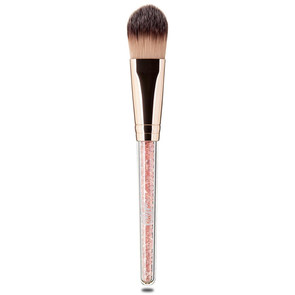 Eklips Pro Shine: Tapered Foundation Brush for Flawless Makeup - Precise Application, Blending, and Full Coverage Eklips Foundation Brush: Flawless, Even Coverage foundation brush, makeup brush, tapered foundation brush, cream foundation brush, liquid foundation brush, professional makeup brush, face makeup brush, Eklips makeup brush, angled foundation brush, makeup blending brush, foundation, makeup, brush, tapered brush, cream foundation, liquid foundation, professional makeup, face makeup, Eklips, angled