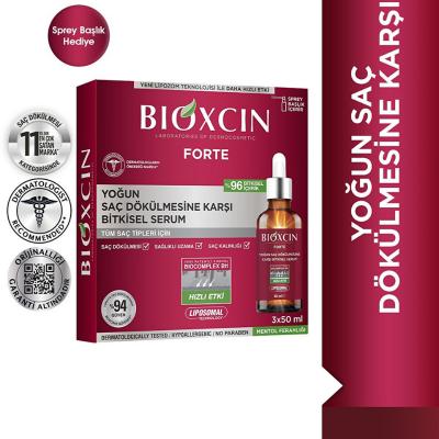 Bioxcin Forte Hair Serum - Anti Hair Loss Treatment for Intense Hair Loss, 3x50ml - image 4