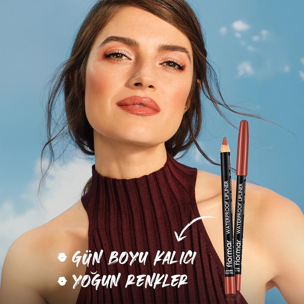 Flormar Matte Waterproof Lip Liner 237 Rosy Sand