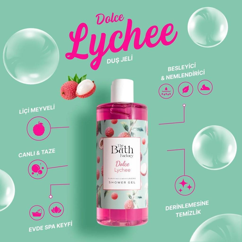 The Bath Factory Dolce Lychee Shower Gel 400 ml