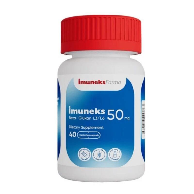 Imuneks 50 mg 40 Capsules - image 2